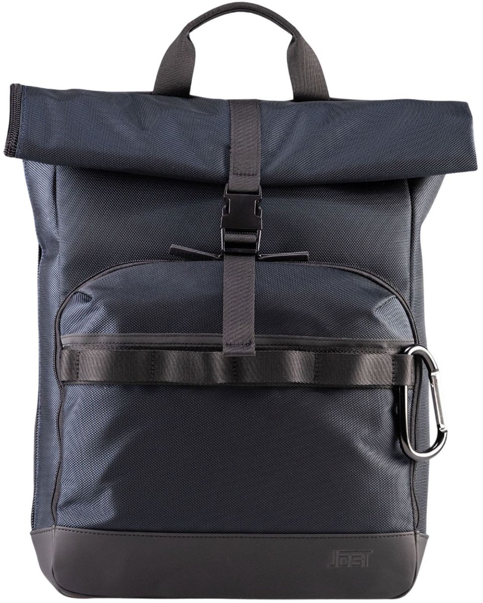 JOST Laptop rugzak Rugzak met laptopvak Balling Kurier Backpack Navy Donkerblauw