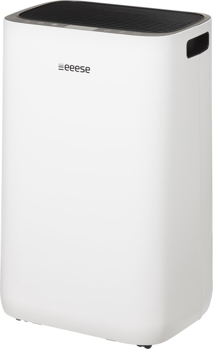 Eeese Anna 20L - Luchtontvochtiger en luchtreiniger - Ontvochtigt tot 20L per dag – Voor ruimtes tot 100 m² - Incl. wasdroogfunctie - IPX4 geclassificeerd - Geschikt voor badkamer