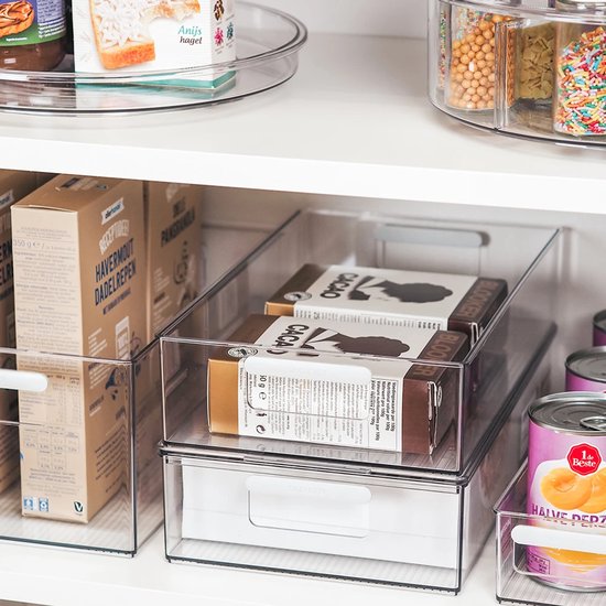 Boîte de Rangement So Clever Classic Transparent - 9,5 x 31,5 x 6,5 cm (XS)