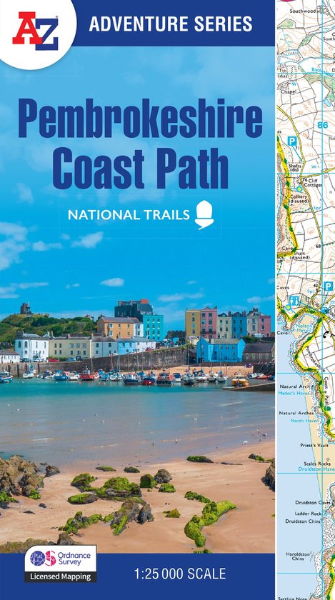 A -Z Adventure Series- Pembrokeshire Coast Path - cover