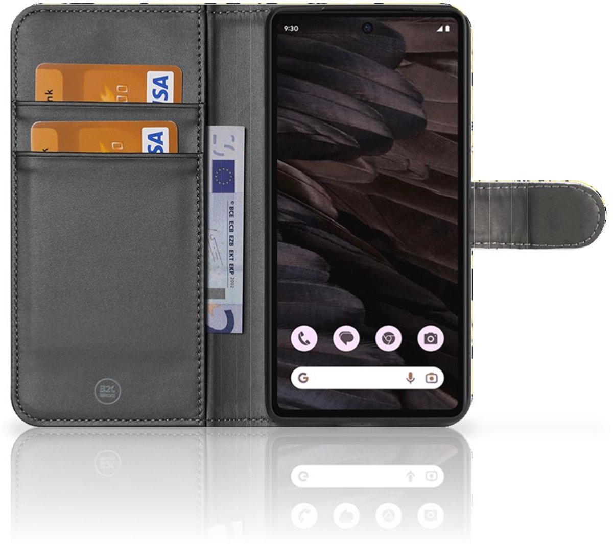 Telefoonhoesje met Naam Google Pixel 8A Punk Geel