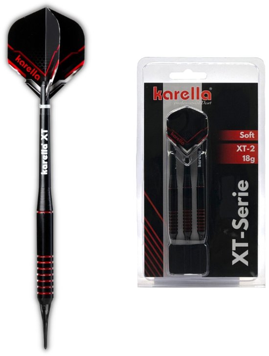 Karella Softdart 3er-Set XT-2 22g - Softtip Darts voor Elektronisch Dartbord - 18-21g - Perfect voor Beginners en Hobbyspelers van Karella — afbeelding 3
