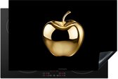 KitchenYeah® Protection plaque induction 81.2x52 cm - Apple - Or - Chrome - Noir - Protege plaque de cuisson - Couvre plaque induction - Protecteur d'induction - Cuisine
