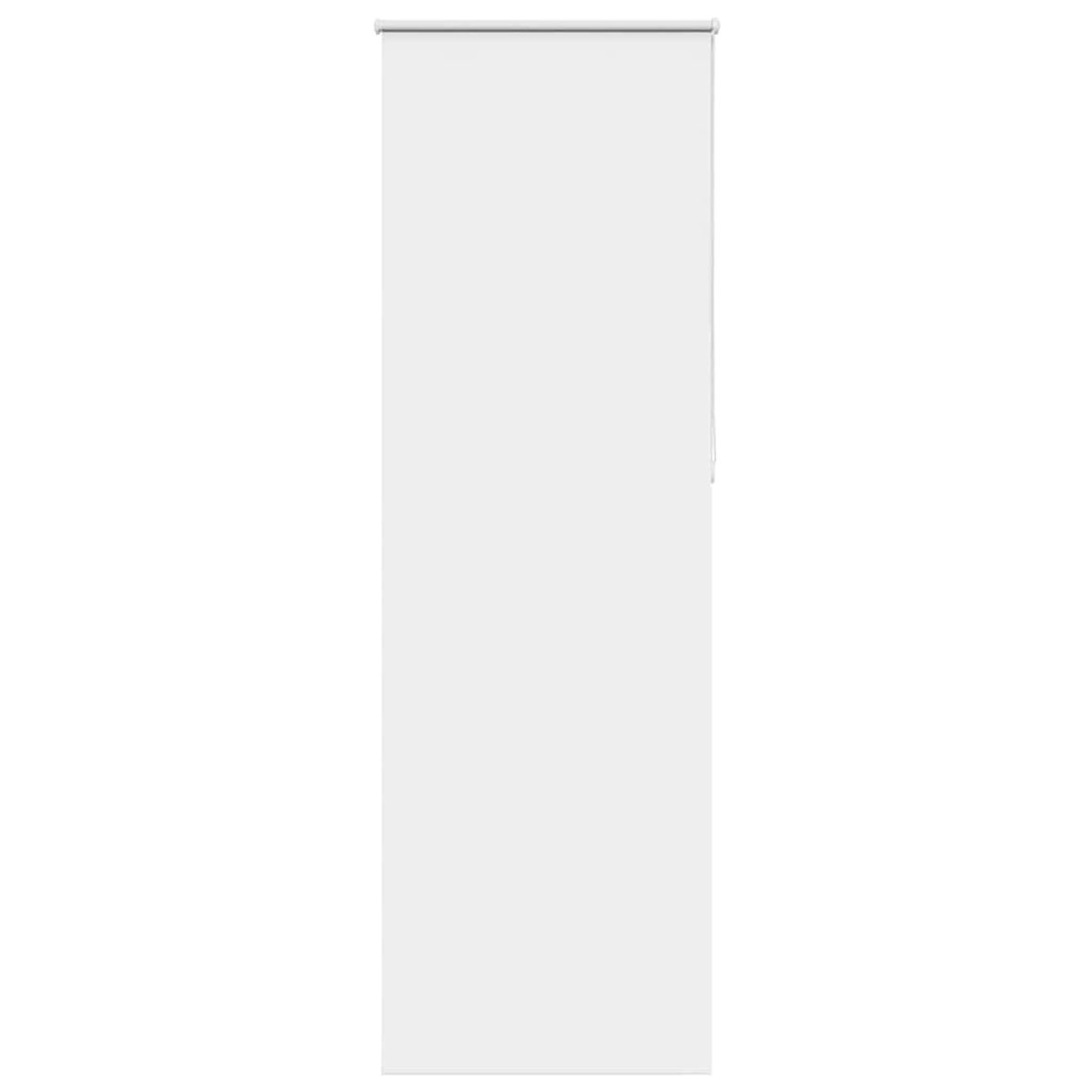 vidaXL - Rolgordijn - verduisterend - 70x210cm - stofbreedte - 65,7 - cm - wit