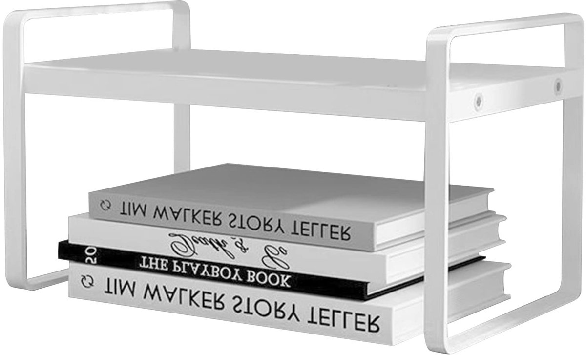 My Ninki ® Bureauboekenkast met Dubbellaagse Planken voor Organisatie in Huis en Kantoor