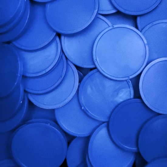 Cocktail consumptiemunten 100 stuks 29mm