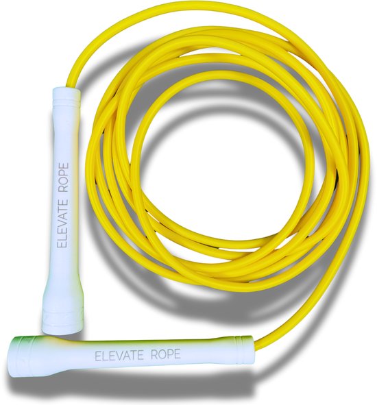 Elevate Rope Professioneel Sport Springtouw - Verstelbare Jump Rope - Touwtje Springen voor Volwassenen en kinderen - Speed rope - Conditie & Kracht - Binnen & Buiten Skipping Rope - Fitness Springtouwen (14 Kleuren)