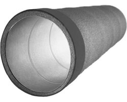 Thermoduct geÃ¯soleerde spirobuis diameter 180 mm L= 1000 mm