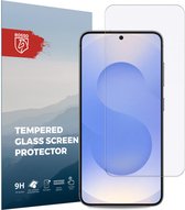 Protecteur d'écran Rosso adapté au Samsung Galaxy S25 Plus | Verre trempé 9H | Lame de verre | Couche protectrice | Verre de protection | Dureté 9H