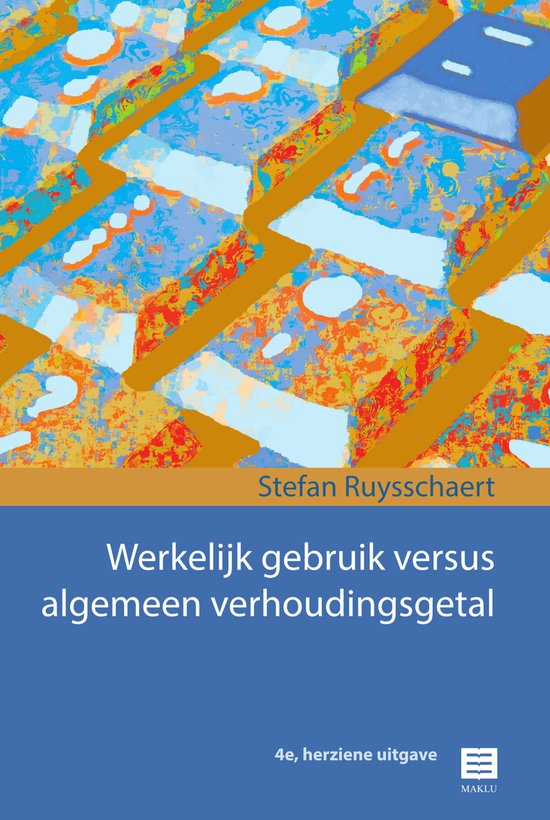 Werkelijk gebruik versus algemeen verhoudingsgetal - cover