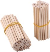 Lot De 50 Bâtonnets En Bois Carrés 30,5 Cm - Pour Bricolage, Sculpture, Travaux Manuels - 11