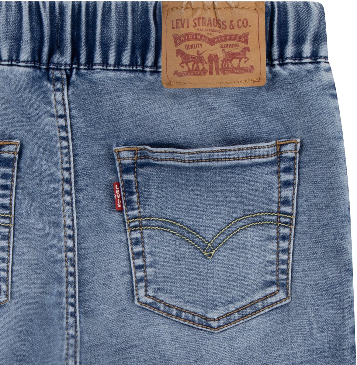 Levi´s ® Kids Skinny Fit Dobby Korte Broek 10 Years Mdh