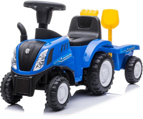 New Holland T7 Loopauto - Tractor met Aanhanger - tot 3 jaar - Blauw
