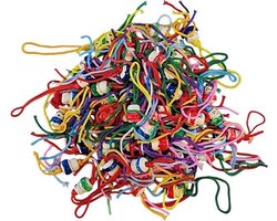 Poupées porte-bonheur chinoises Knaak - Porte-bonheur - Bois - Idée cadeau - 50 pièces - Multi