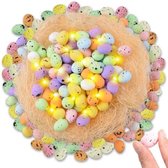 Paaseieren eieren Pasen stickers 36-delig 1 vel 135 mm x 100 mm sticker knutselen kinderen party metallic look
