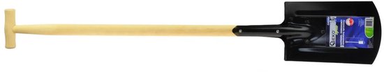 GEKO Tuinspade - Versterkt Stalen Blad - Houten D-Handvat - Ergonomisch - 120 cm van Geko — afbeelding 3