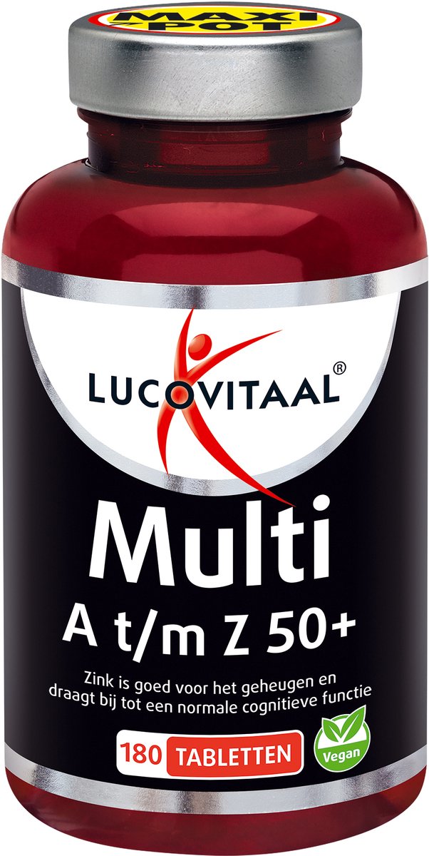 Goedkoopste Lucovitaal Multi A-Z 50 180 tabletten