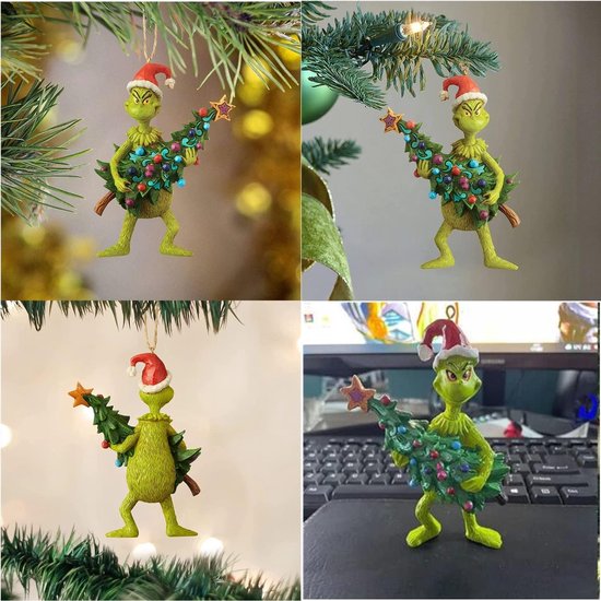 Digitale Stempel Voor Kerstversiering Met Een Schattige Kerstversiering