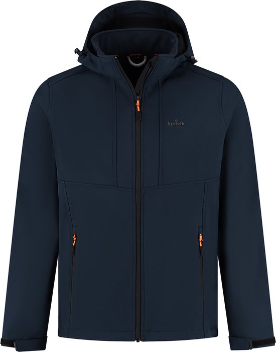 Kjelvik Outdoorjas Kris Navy - maat S