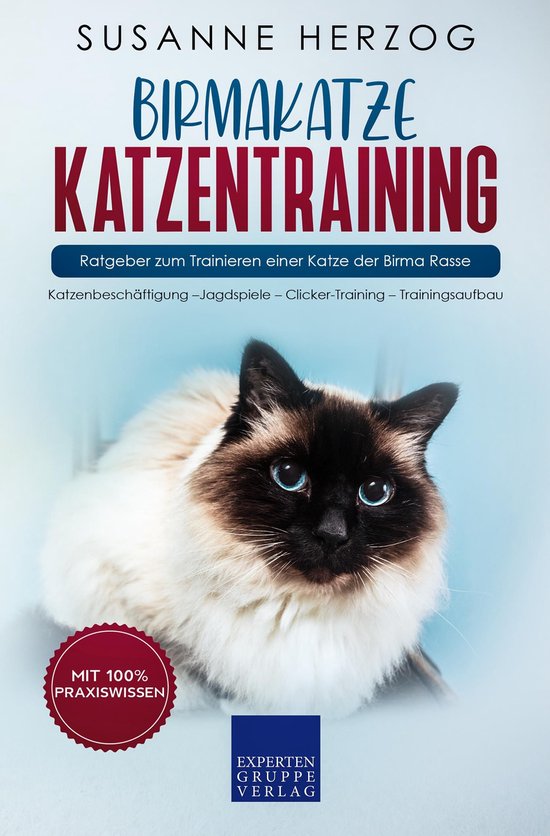 Birmakatze Katzentraining - Ratgeber zum Trainieren einer Ka ... - cover