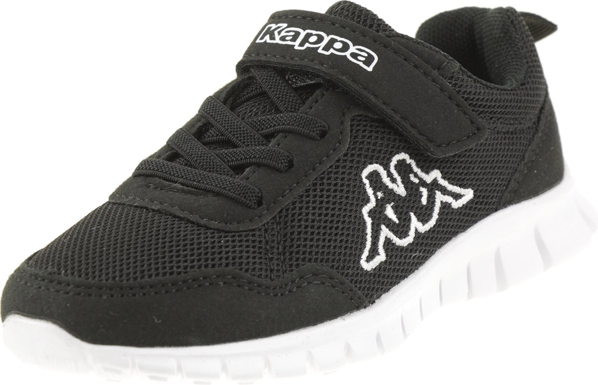 Kappa unisex kindersneakers 260982K 1110 Zwart