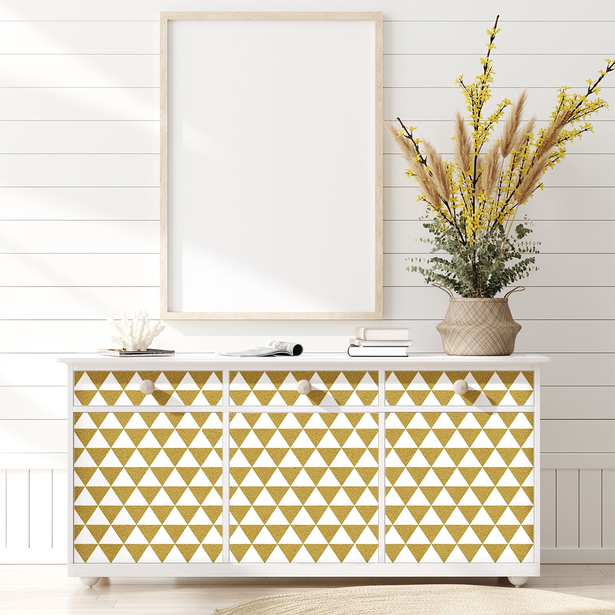 Ambiance Sticker Scandinavische meubelsticker uliwyf 40 x 60 cm Multi color