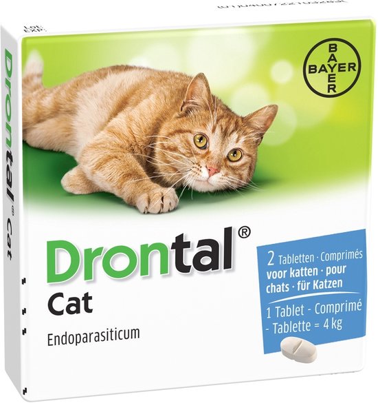 Drontal Cat Ontworming - Kat - 2 tabletten