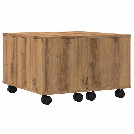 Anoa Rechthoekige salontafel van massief eikenhout - Woonkamermeubilair Anoa Rechthoekige salontafel van massief eikenhout - Woonkamermeubilair