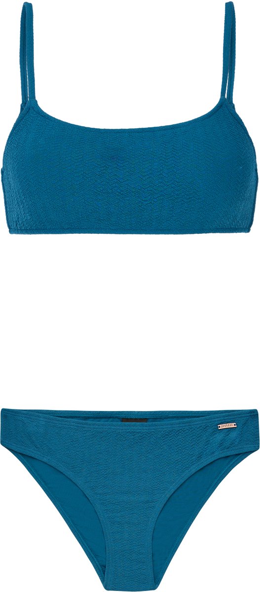 Protest Prtdice – Bralette bikini set Dames – Verstelbare bandjes – Uitneembare vulling Blauw