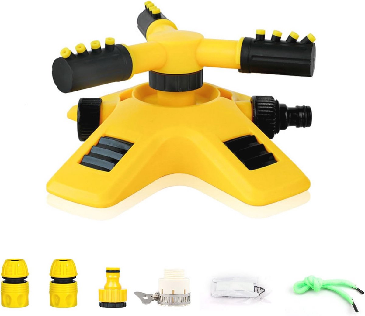 Automatische 360 Graden Tuinsproeier - Irrigatiesysteem voor Gazon en Tuin