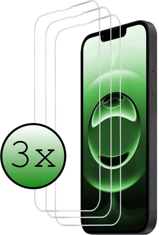 Protecteur d'écran Adapté pour iPhone 16e Protecteur d'écran en Tempered Glass Verre de protection Encoche fermée - Protecteur d'écran Adapté pour iPhone 16e Protecteur d'écran - 3 pièces