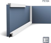 Multifunctioneel Plint Kabelduct Kroonlijst Origineel Orac Decor PX164 AXXENT 2 m