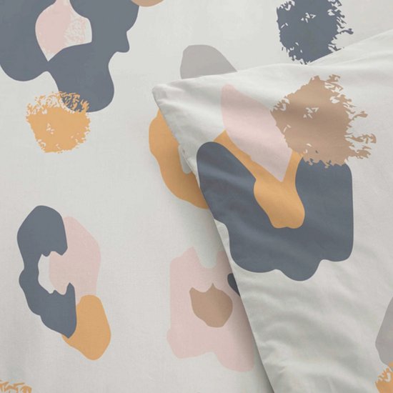 Byrklund Dekbedovertrek Soft Animal - 240x220 - 100% Katoen - Multicolor van Merkloos — afbeelding 4