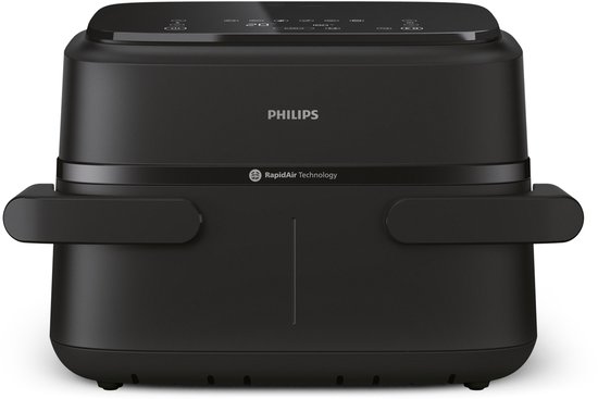 Philips 1000 Series Dual Basket Airfryer - NA150/00 - Dubbele Mand - Flexible Basket - 7.1L - Tot 5 Personen