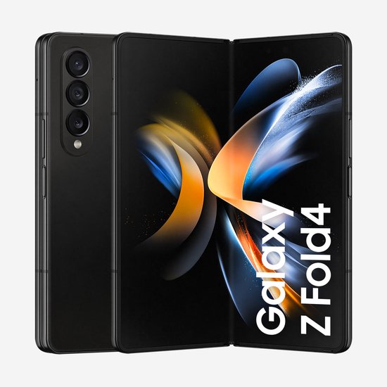 Samsung Galaxy Z Fold4 7,6″ scherm 5G 12GB RAM 256GB opslag 50MP triple camera Android 12 zwart