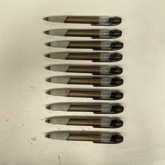 Surcotto Rollerbalpennen zwart, 0,5 mm inktpen, gladde balpen, sneldrogend, vloeibare inkt, onuitwisbaar, rollerbalpen voor kantoor, school, schrijfset, 12 stuks