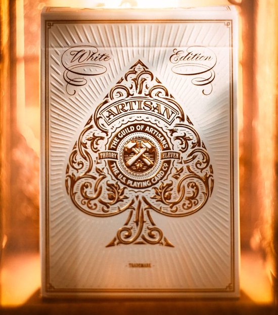 Theory11 Artisan Playing Cards / Speelkaarten White Playing Cards / Speelkaarten