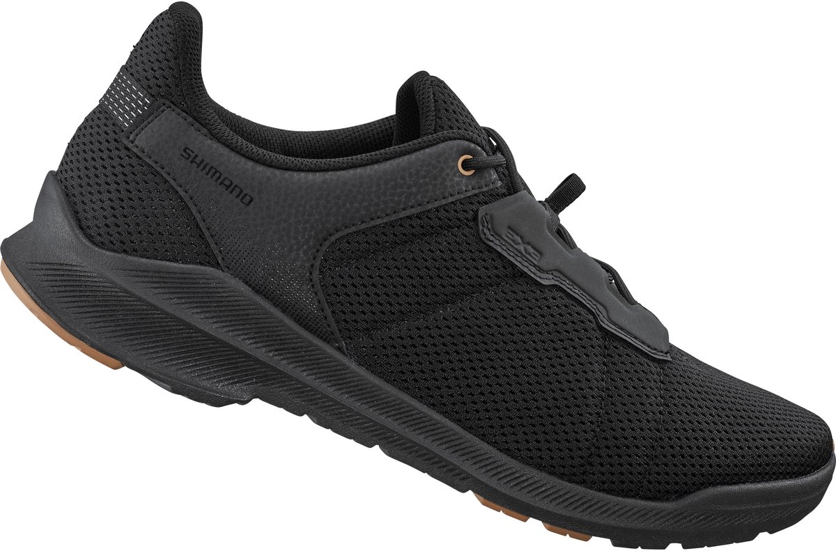 Stadsfiets/toerfiets schoenen EX300, zwart