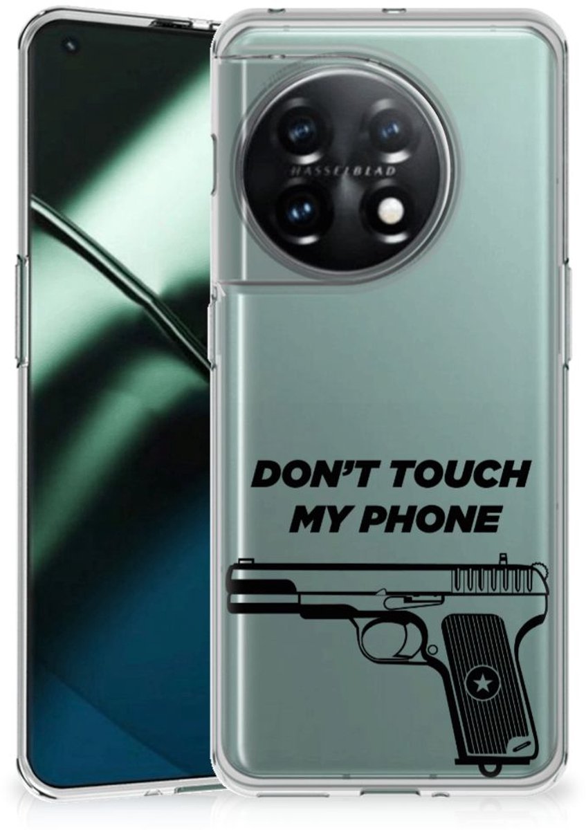 OnePlus 11 Silicone-hoesje Pistol DTMP
