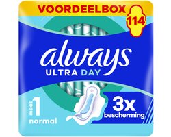Always Maandverband Normal Ultra Wings - 114 stuks