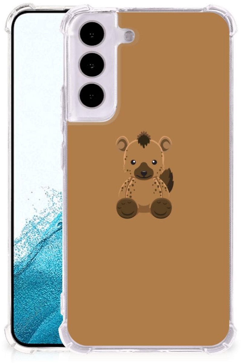 Samsung Galaxy S22 Stevig Bumper Hoesje Baby Hyena