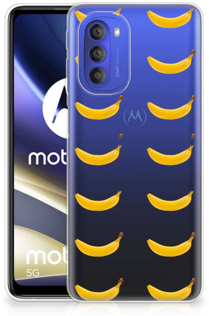 Motorola Moto G51 5G Siliconen Case Banana