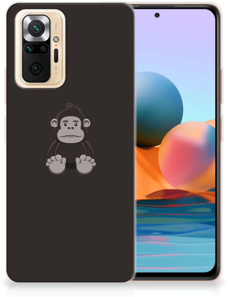 Xiaomi Redmi Note 10 Pro Telefoonhoesje met Naam Gorilla