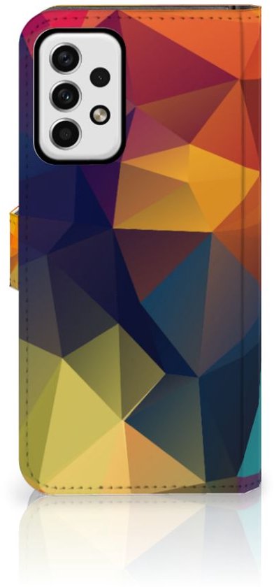 Coque pour Samsung Galaxy A23 Coque Téléphone Couleur Polygon