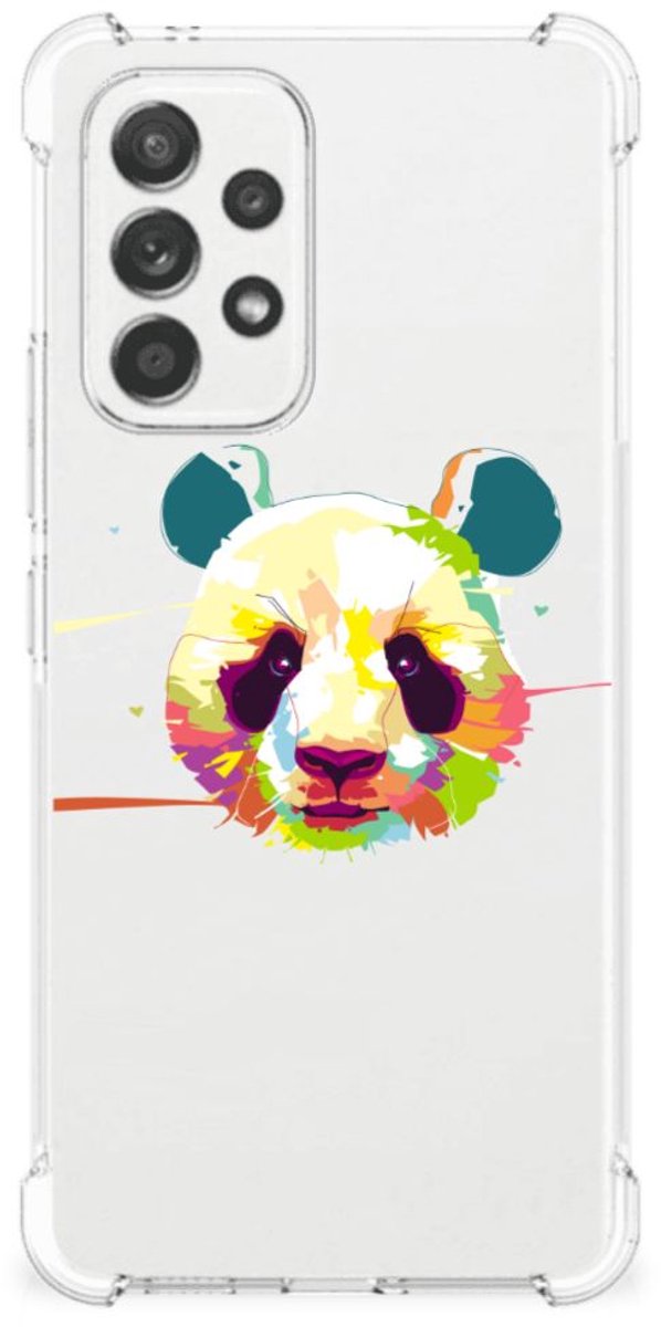 Samsung Galaxy A53 5G Stevig Bumper Hoesje Panda Color