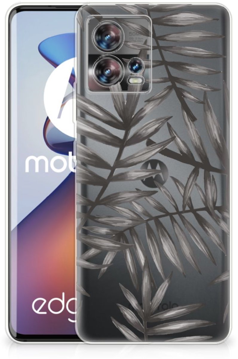 Motorola Edge 30 Fusion TPU Case Leaves Grey