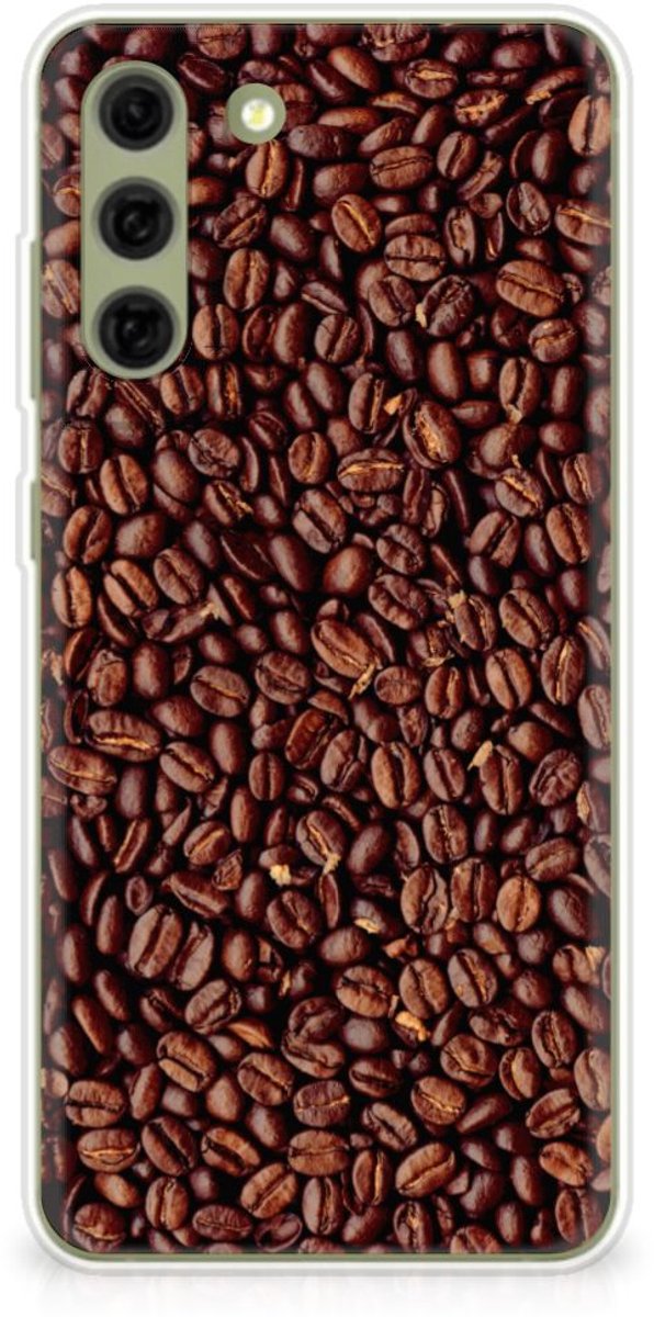 Samsung Galaxy S21FE Siliconen Case Koffiebonen