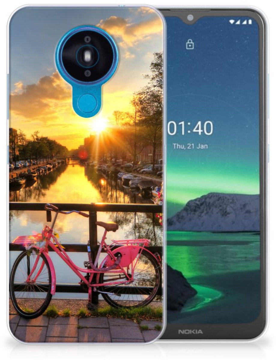 Nokia 1.4 Siliconen Back Cover Amsterdamse Grachten