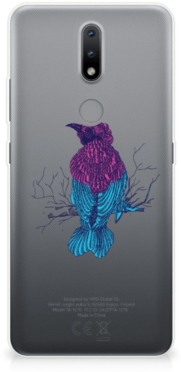 Nokia 2.4 Telefoonhoesje met Naam Merel