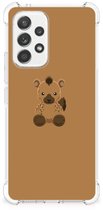 Coque hybride antichoc Samsung Galaxy A53 5G Coque en silicone TPU avec bord transparent Bébé Hyena